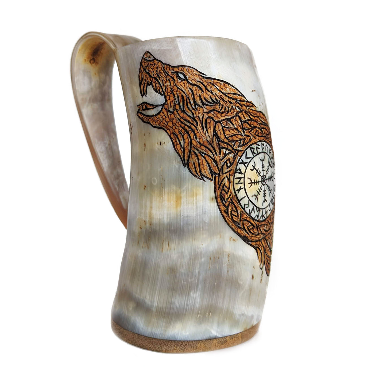 Horn Tankard Mug (Pick Your Color)