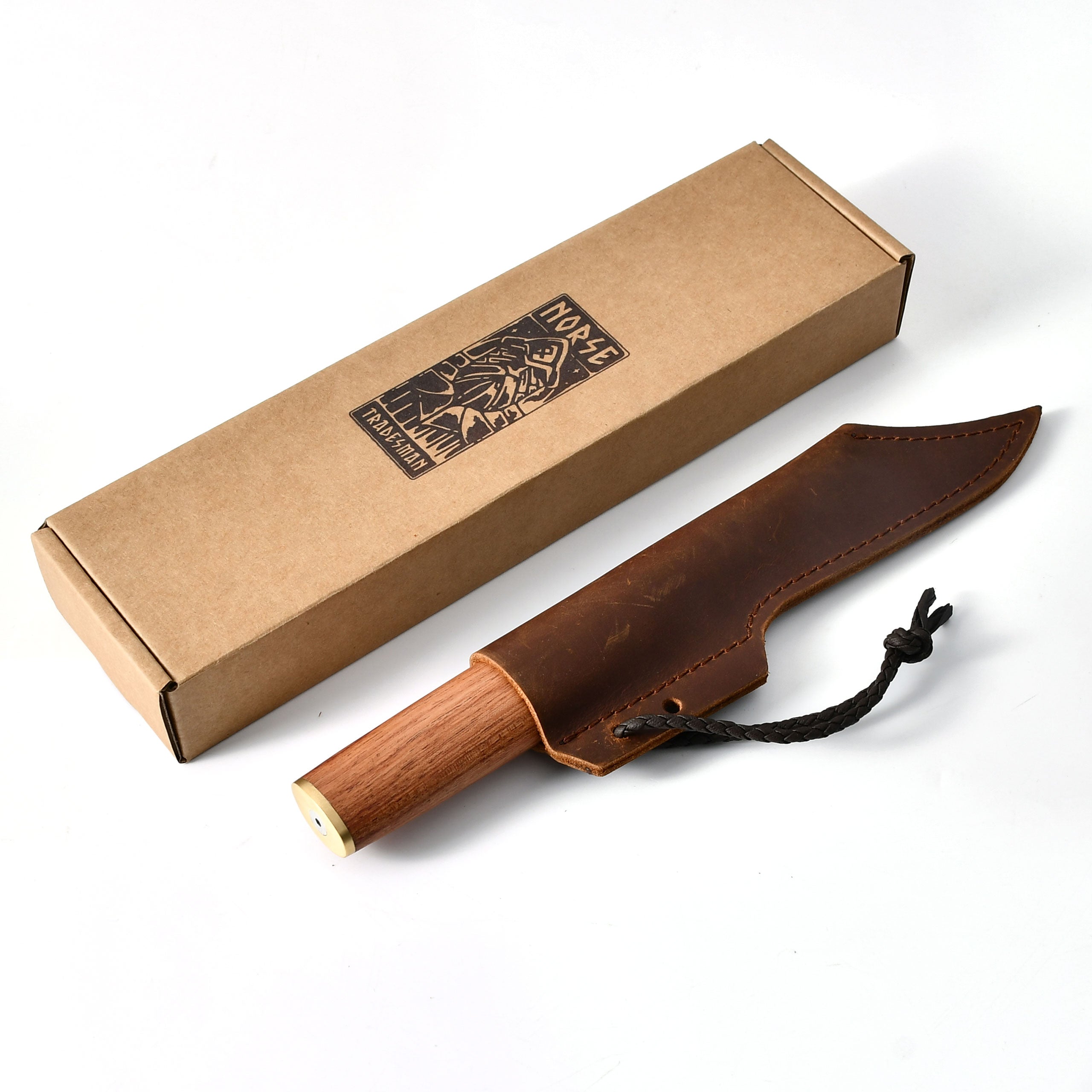 Viking Seax Knife – D2 Steel Full Tang