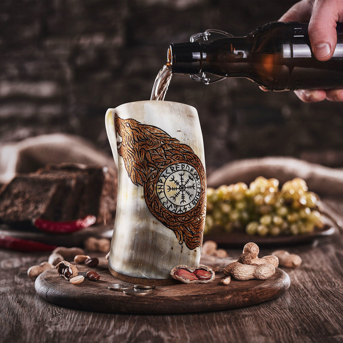 Viking Horn Tankard