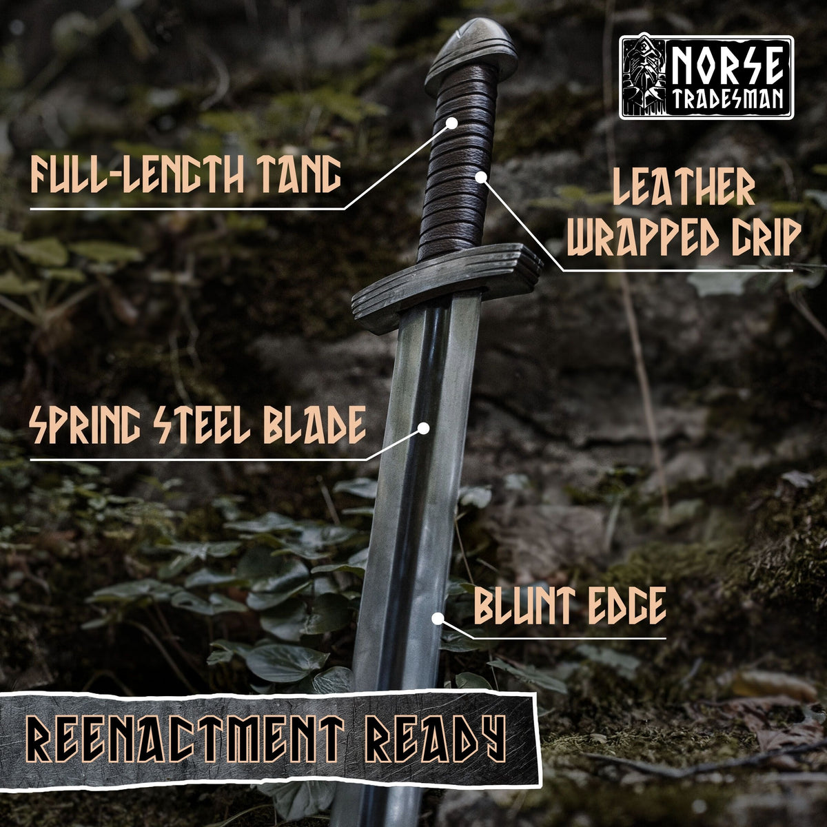 10th Century Viking Sword - "Helbítr"