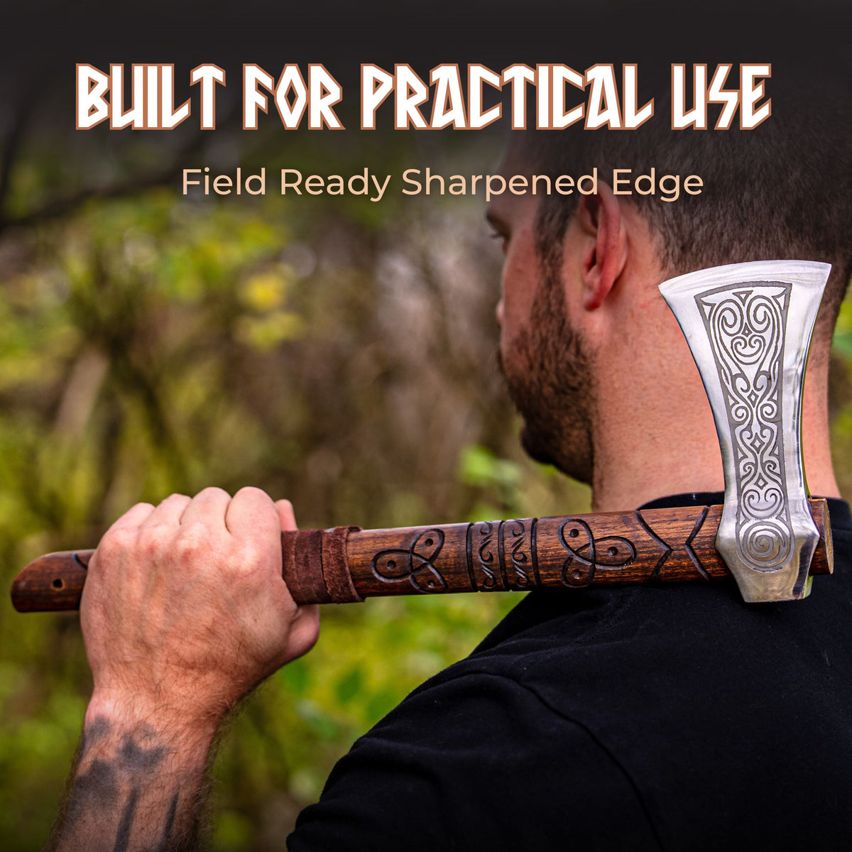 Engraved Hand Axe – 16.5"