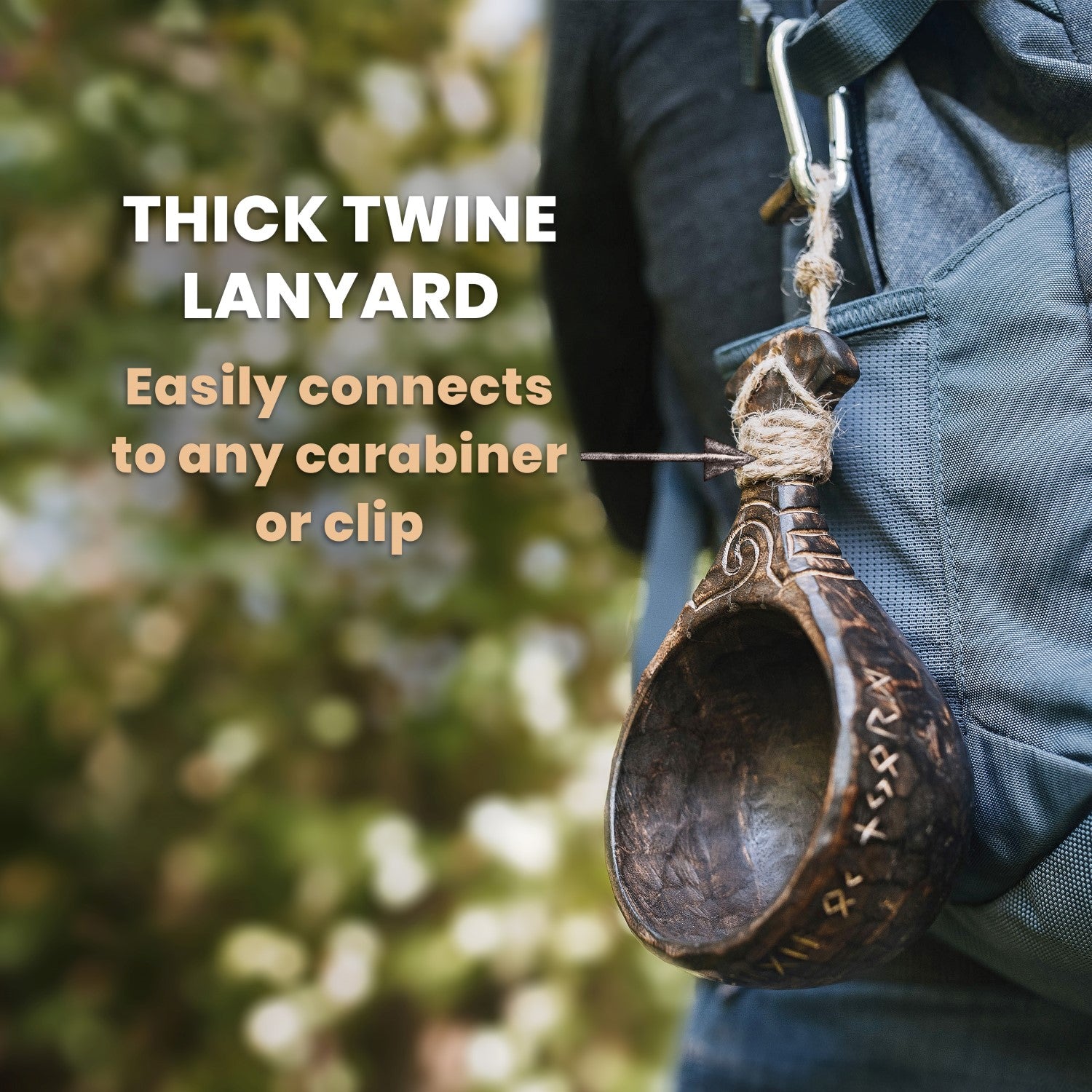 Kuksa Cup – Hand-Carved Scandinavian Bushcraft Mug