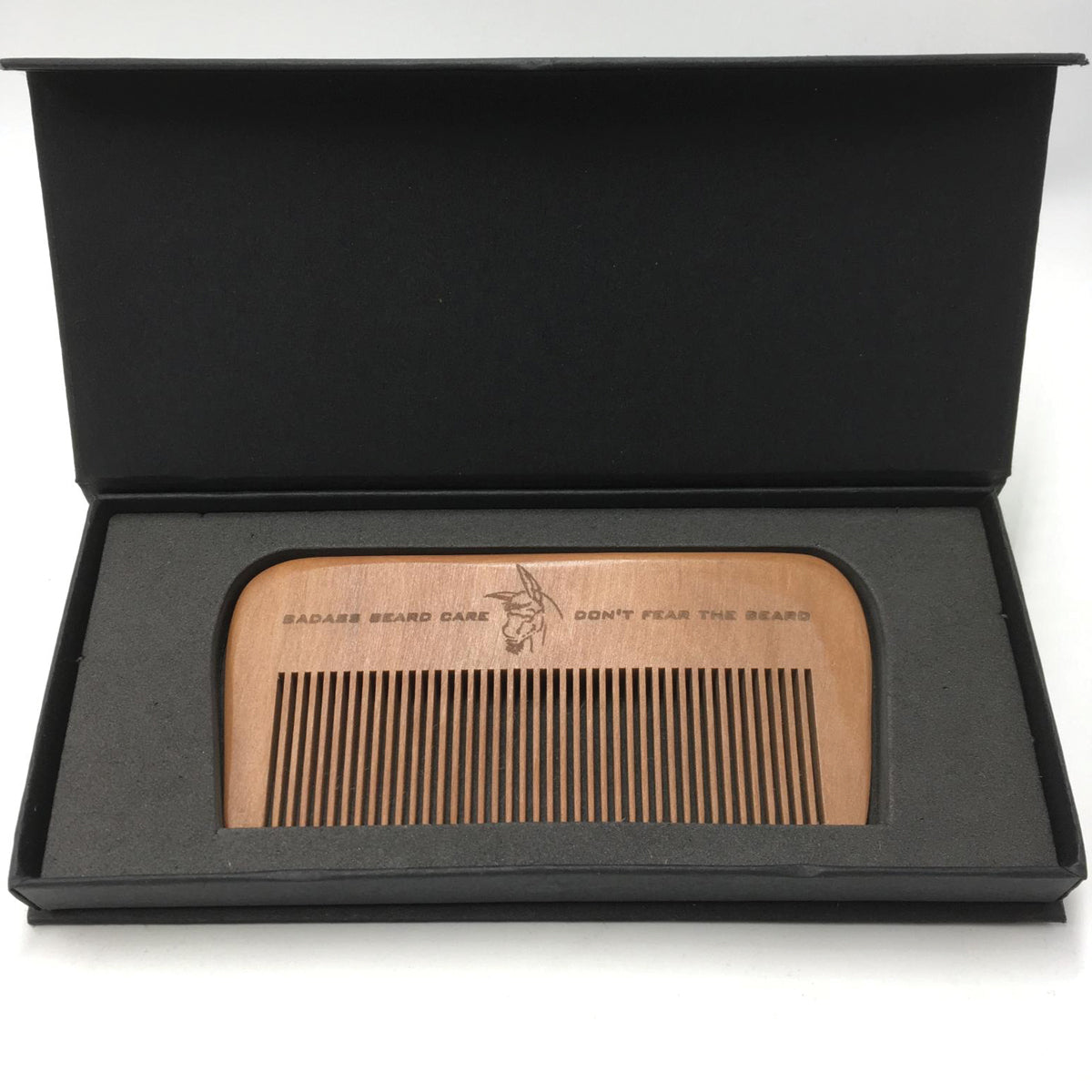 Badass Wood Beard Comb