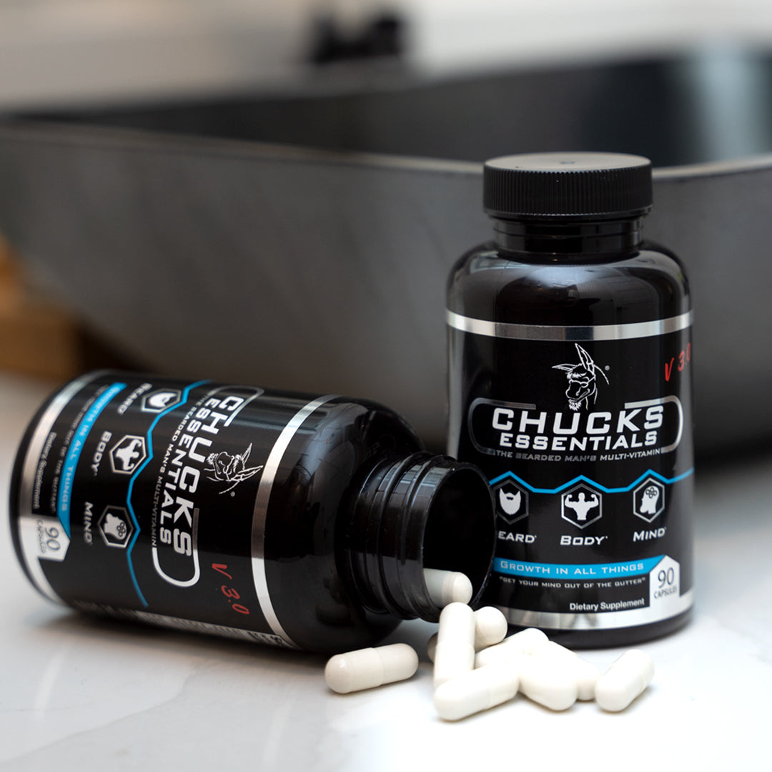 Chucks Essentials -  The Bearded Mans Multivitamin V 3.0