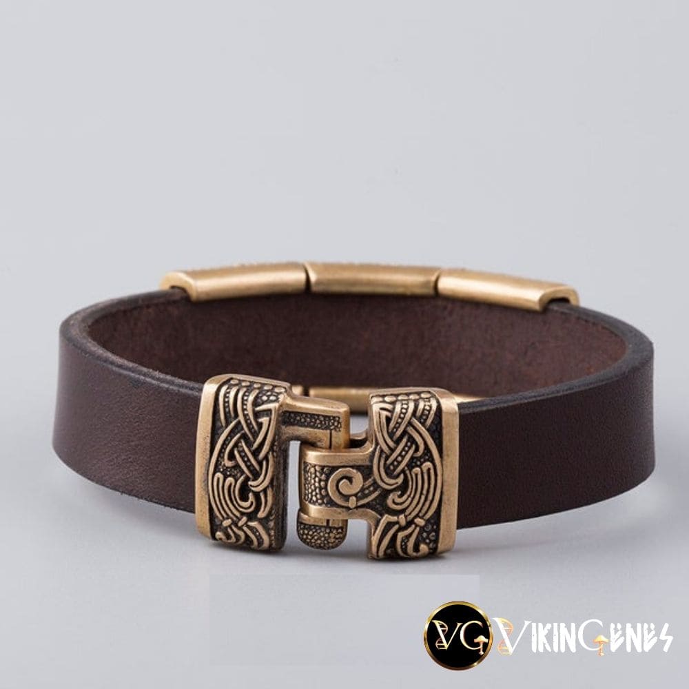 Viking Bracelet of Hugin - Vegvisir - Munin