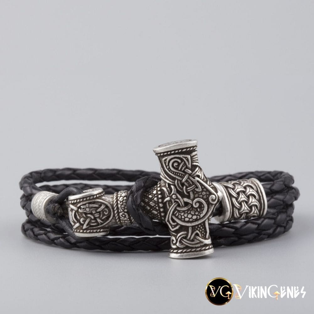 Thor&#39;s Hammer Mjolnir Wristband