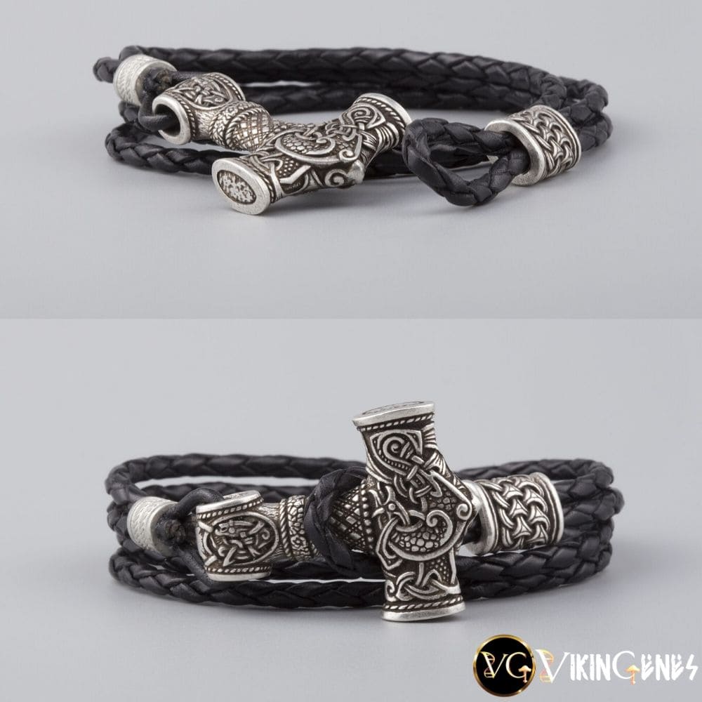 Thor&#39;s Hammer Mjolnir Wristband