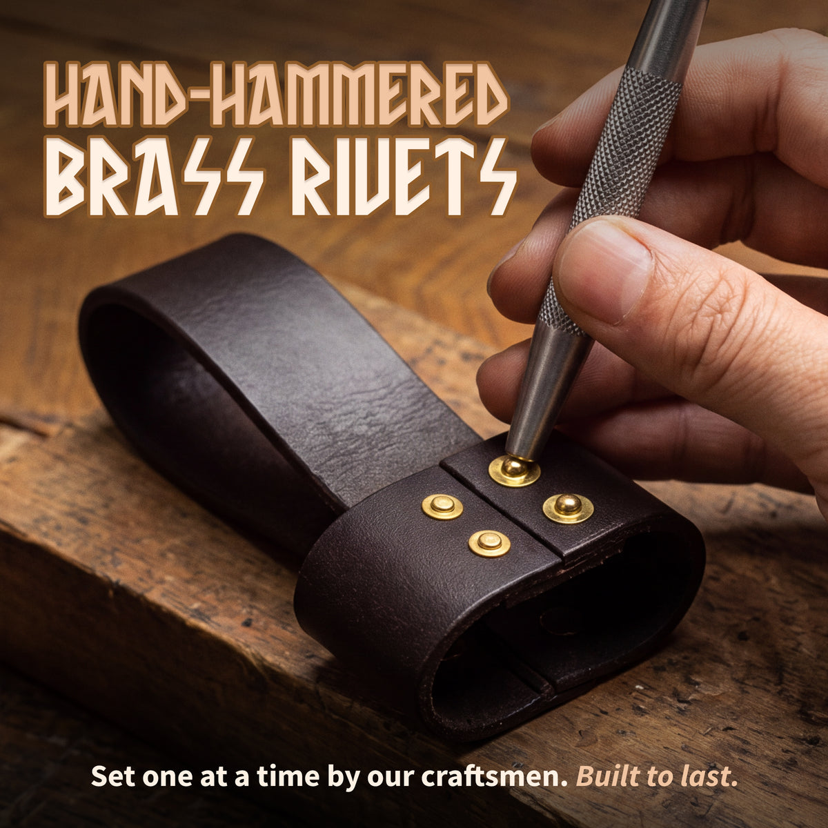 Leather Axe Holster – Handmade Belt Sheath