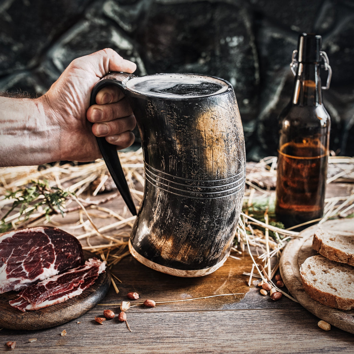 Viking Horn Tankard