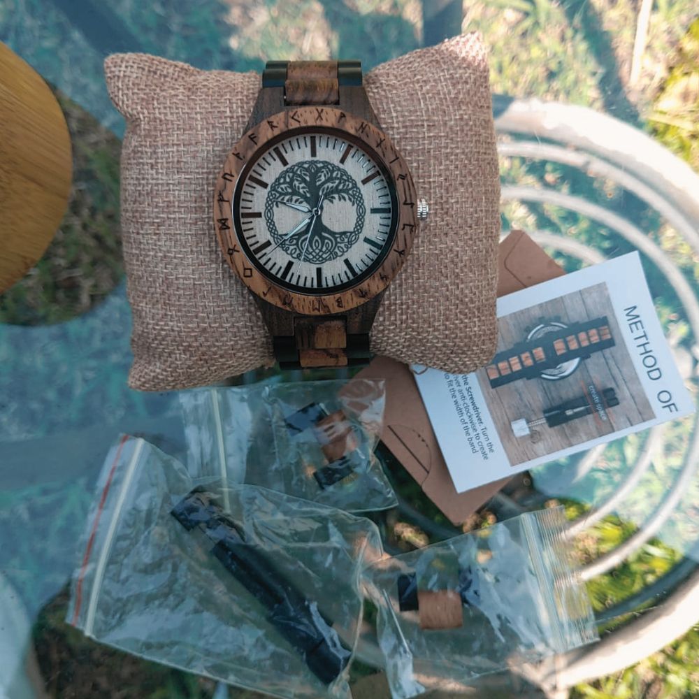 Personalized Tree Of Life Handmade Wooden Watch