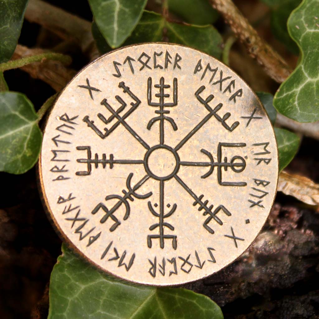 Vegvisir Wayfinder Coin - Bronze