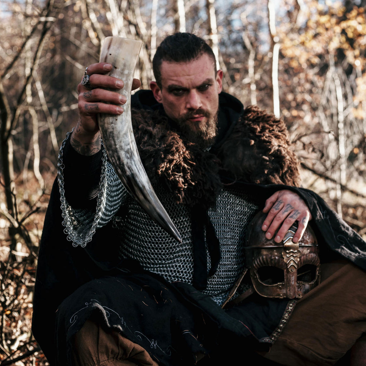 Viking Drinking Horn | &quot;The Karl&quot;