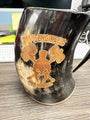 Personalized Horn Tankard