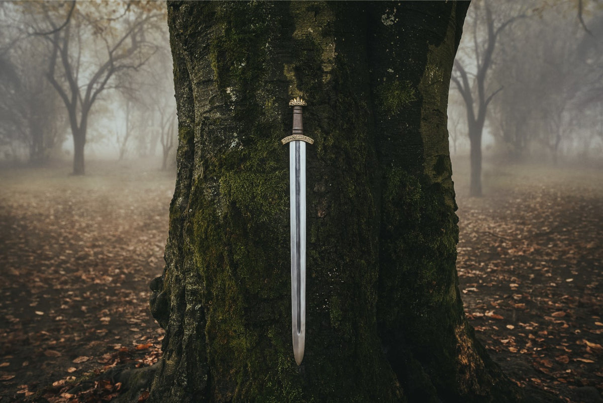 Viking Spring Steel Viking Sword - Eldbroti