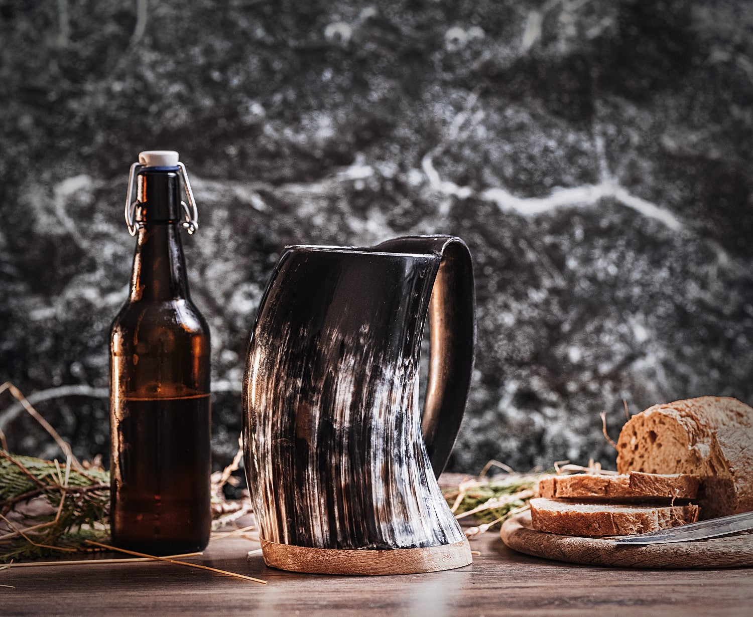 Viking Horn Tankard Mug