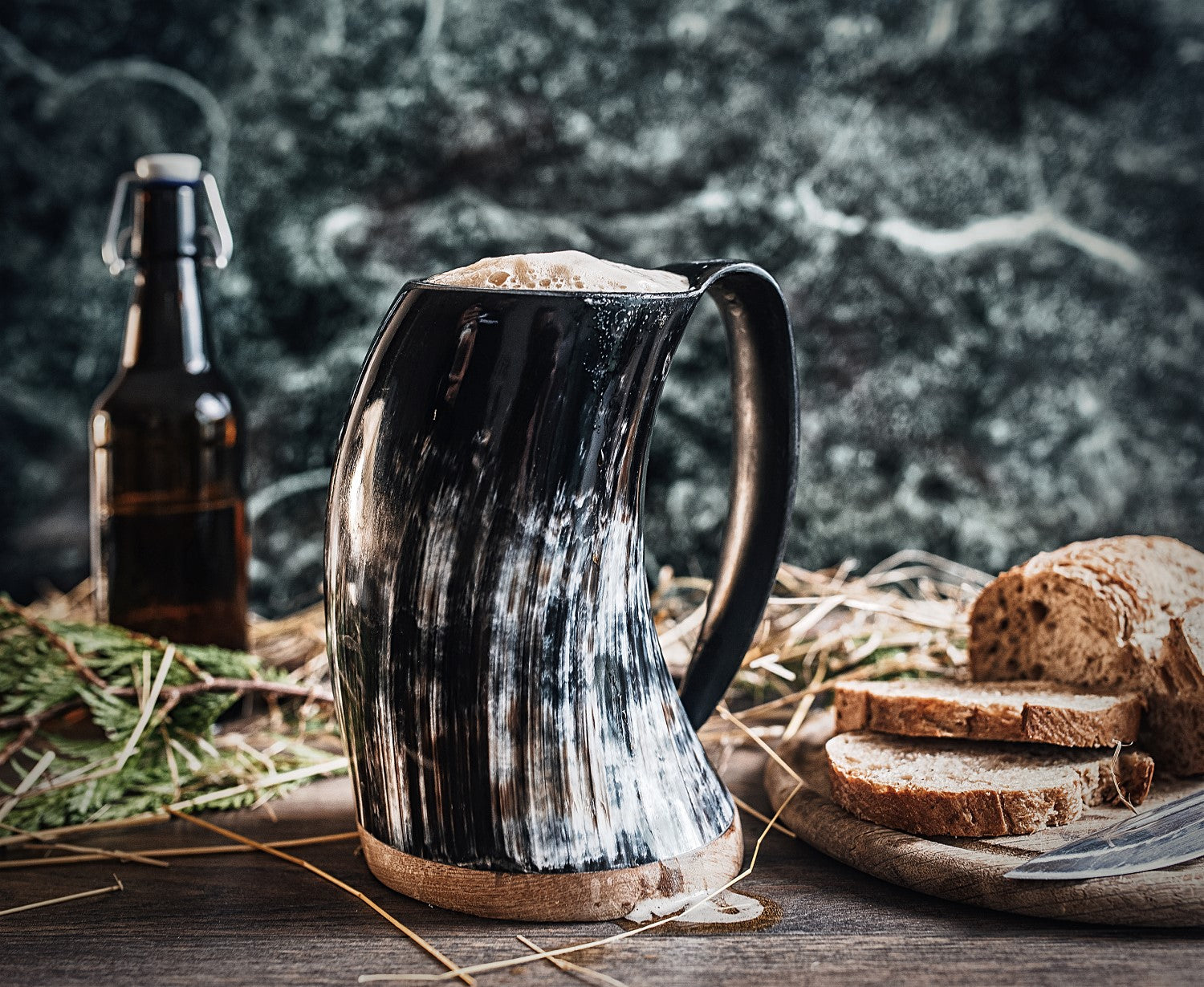 Viking Horn Tankard Mug