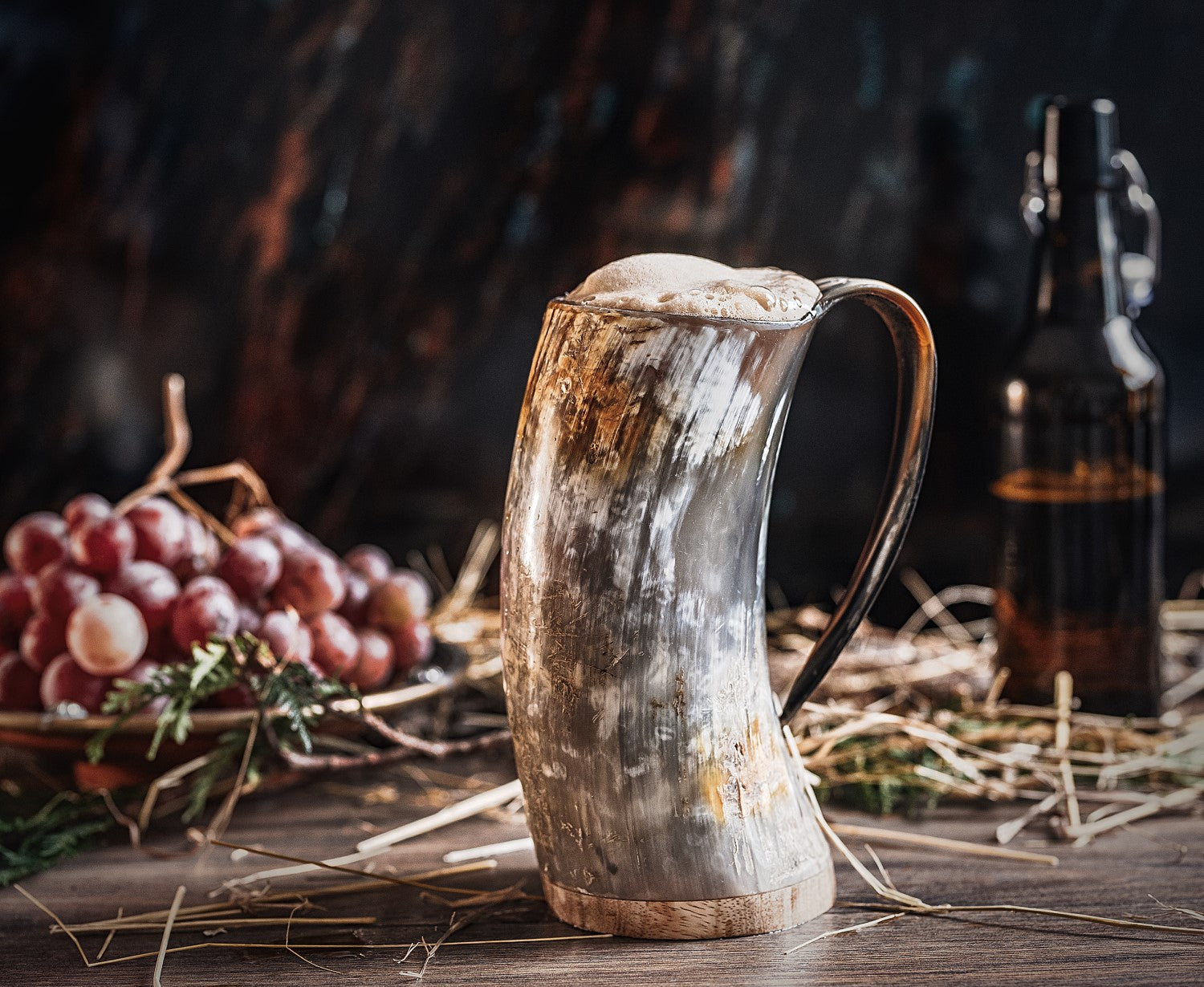 Viking Horn Tankard Mug