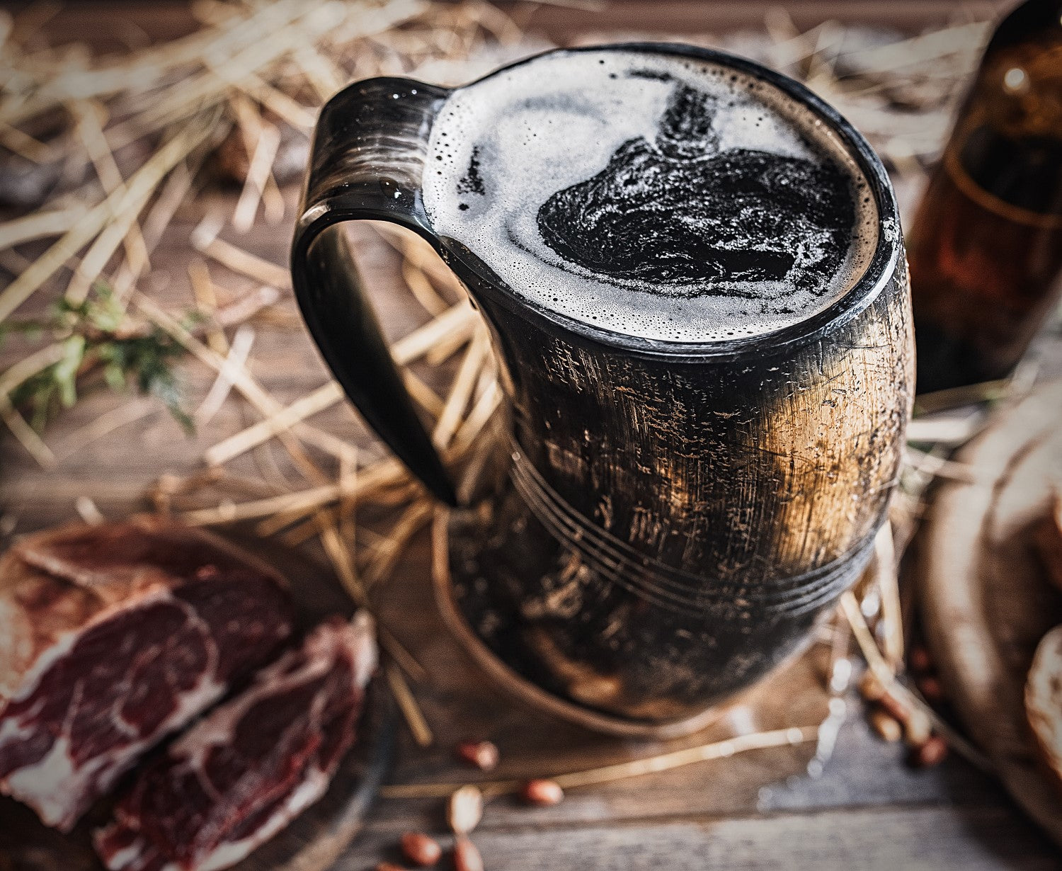 Viking Horn Tankard Mug