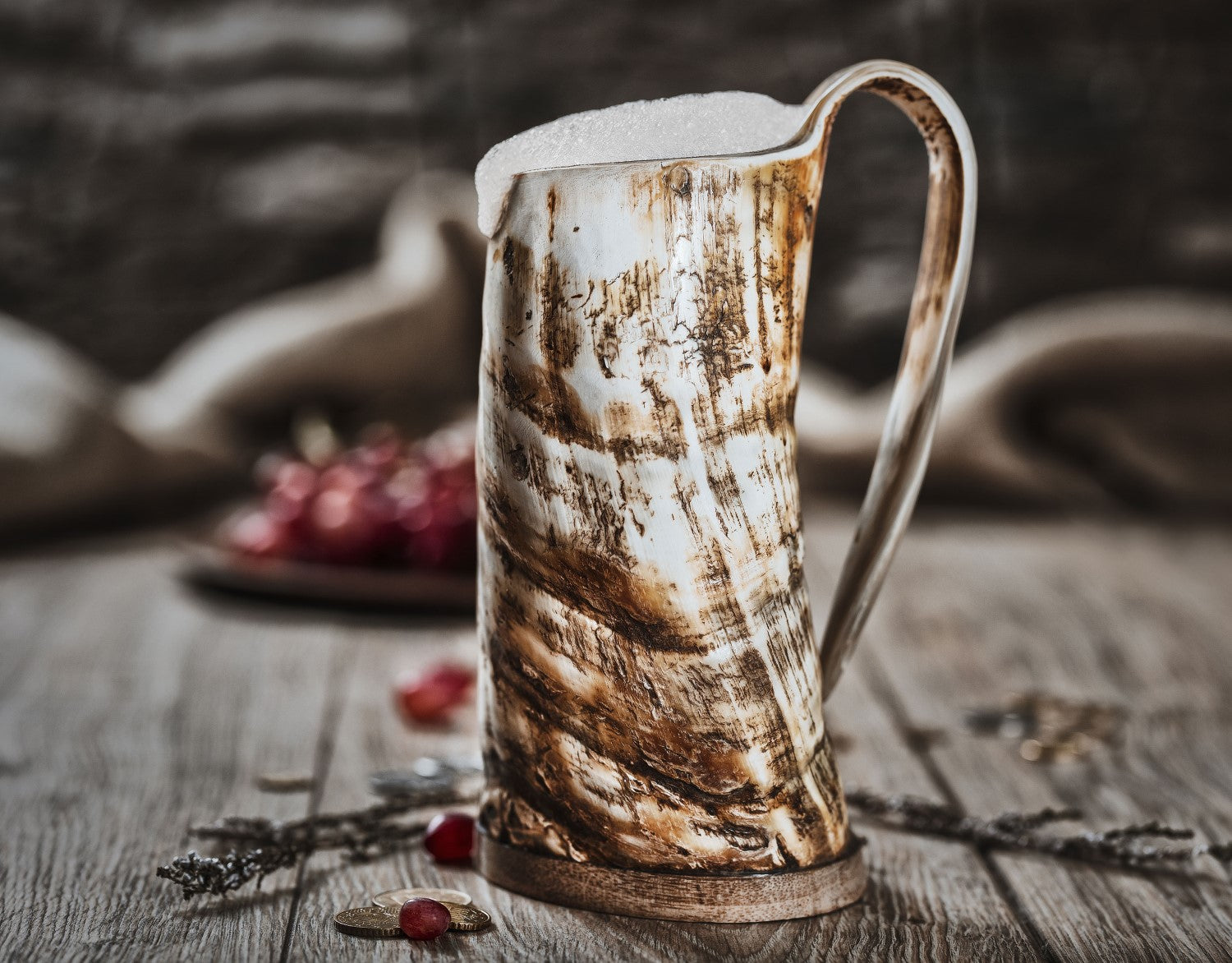 Viking Horn Tankard Mug