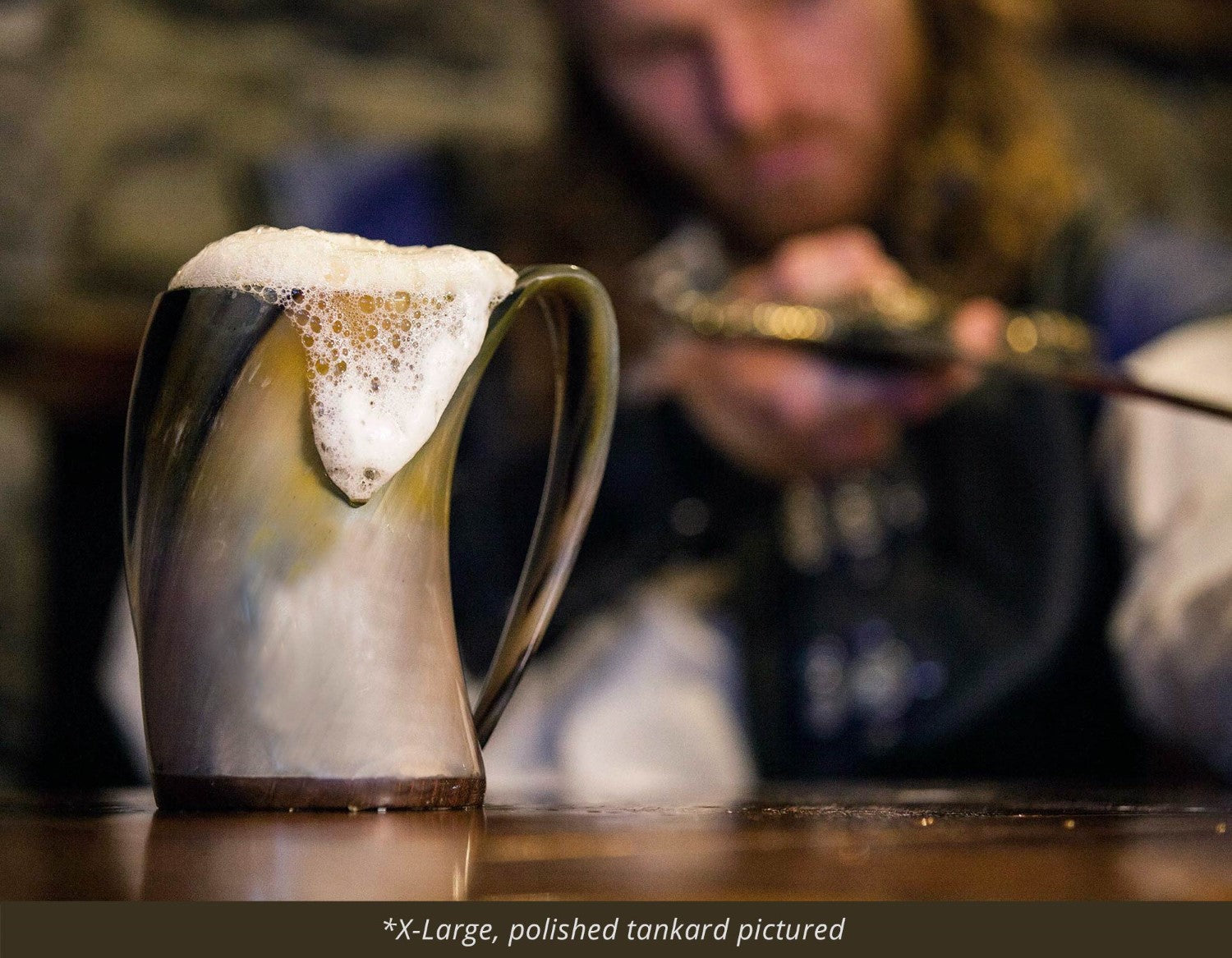 Viking Horn Tankard Mug