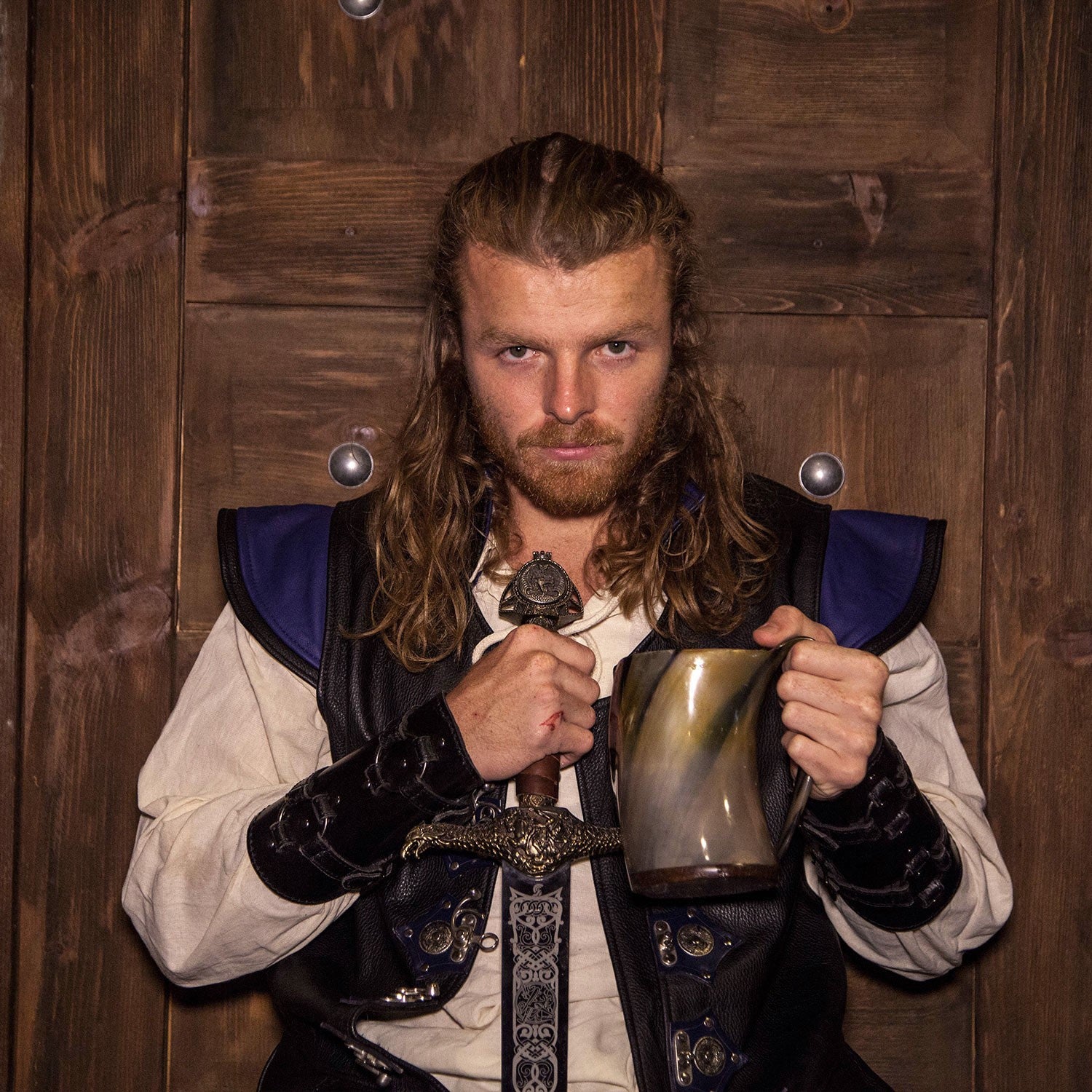 Viking Horn Tankard Mug